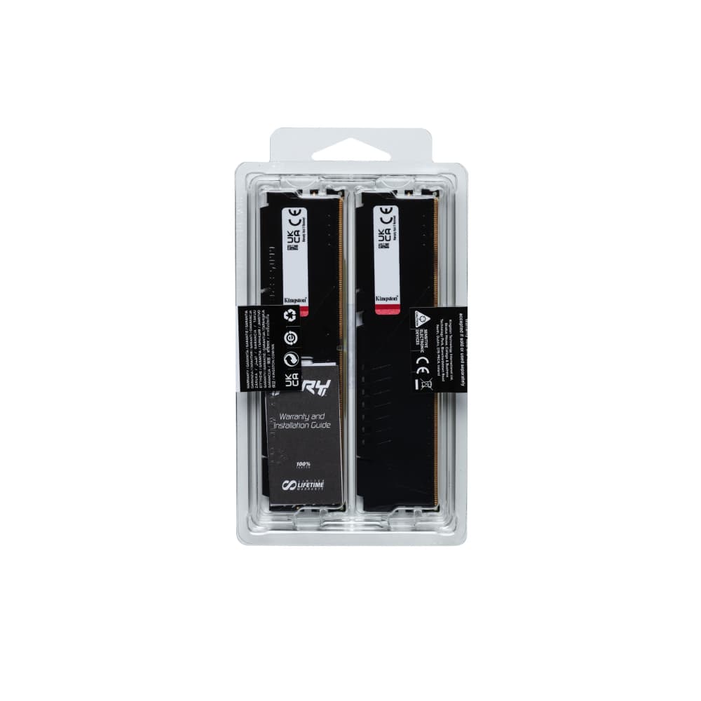 Kingston FURY Beast KF560C30BBEK2-32 32GB (2 x 16GB) 6000MHz DDR5 (Kit of 2) Desktop RAM - Image 6