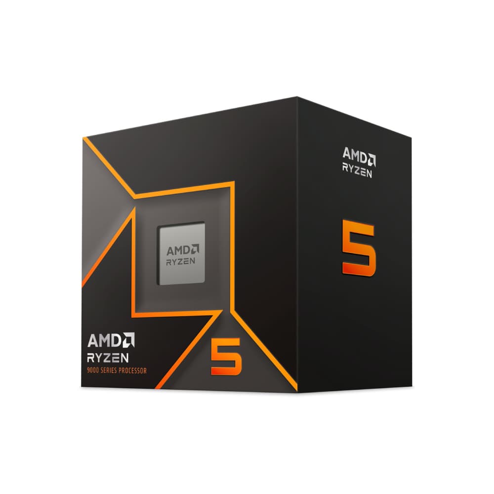 AMD Ryzen 5 9600 Socket AM5 Processor with Wraith Stealth Active Fan Air Cooler - Image 2