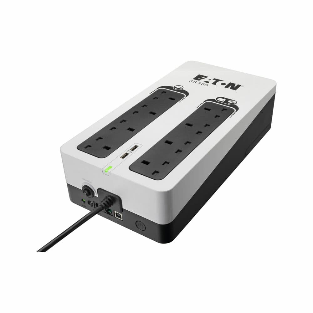 Eaton 3S Gen2 700VA 420W 230V Offline UPS with 8× BS Outlets - Image 1