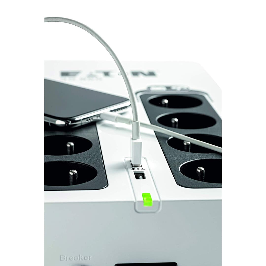 Eaton 3S Gen2 850VA 510W 230V Offline UPS with 8× BS Outlets - Image 3