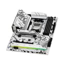 Asrock B650 Steel Legend WiFi  ATX AMD Socket AM5 Motherboard - White thumbnail 5