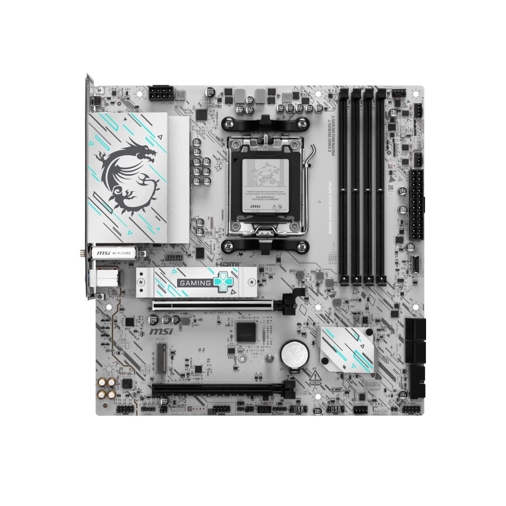 MSI B840M GAMING PLUS WIFI6E micro ATX AMD Socket AM5 Motherboard - Image 8