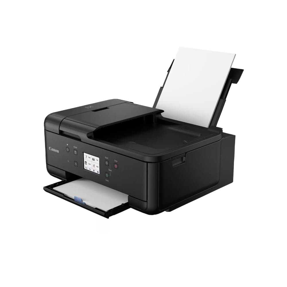 Canon PIXMA TR7650 Inkjet Multifunction A4 Colour Wireless Printer Black - 4452C028 - Image 2