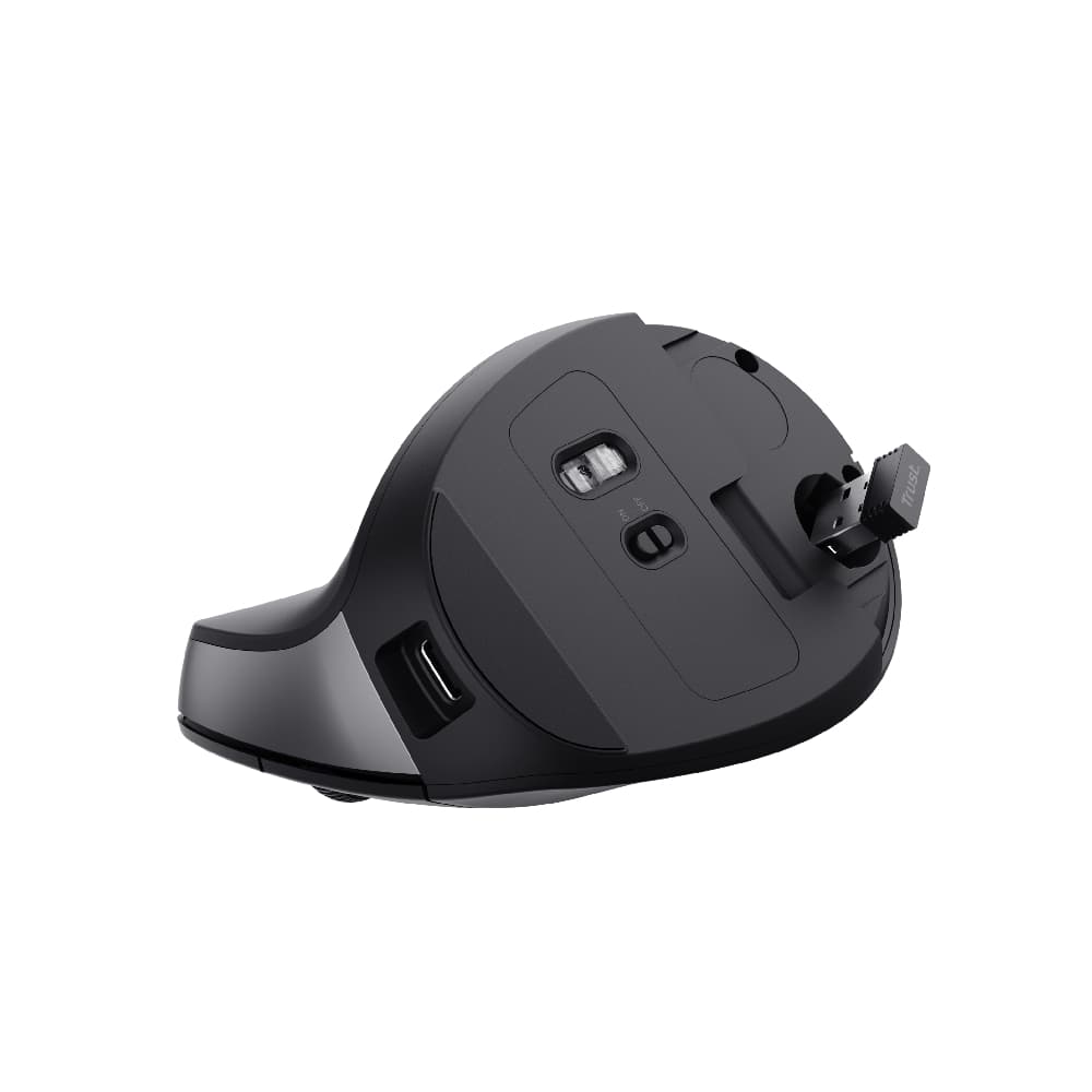 Trust TM-270 Office Right-hand RF Wireless Optical 2400 DPI Mouse Black - Image 6