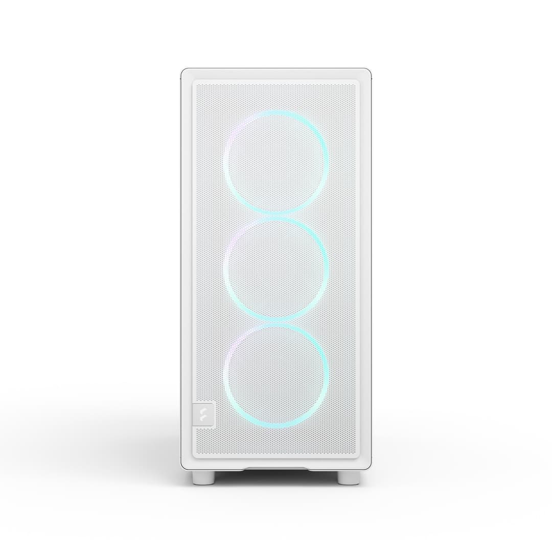 Fractal Design Epoch ATX Mid Tower Gaming PC Case - White TG RGB Clear - Image 2