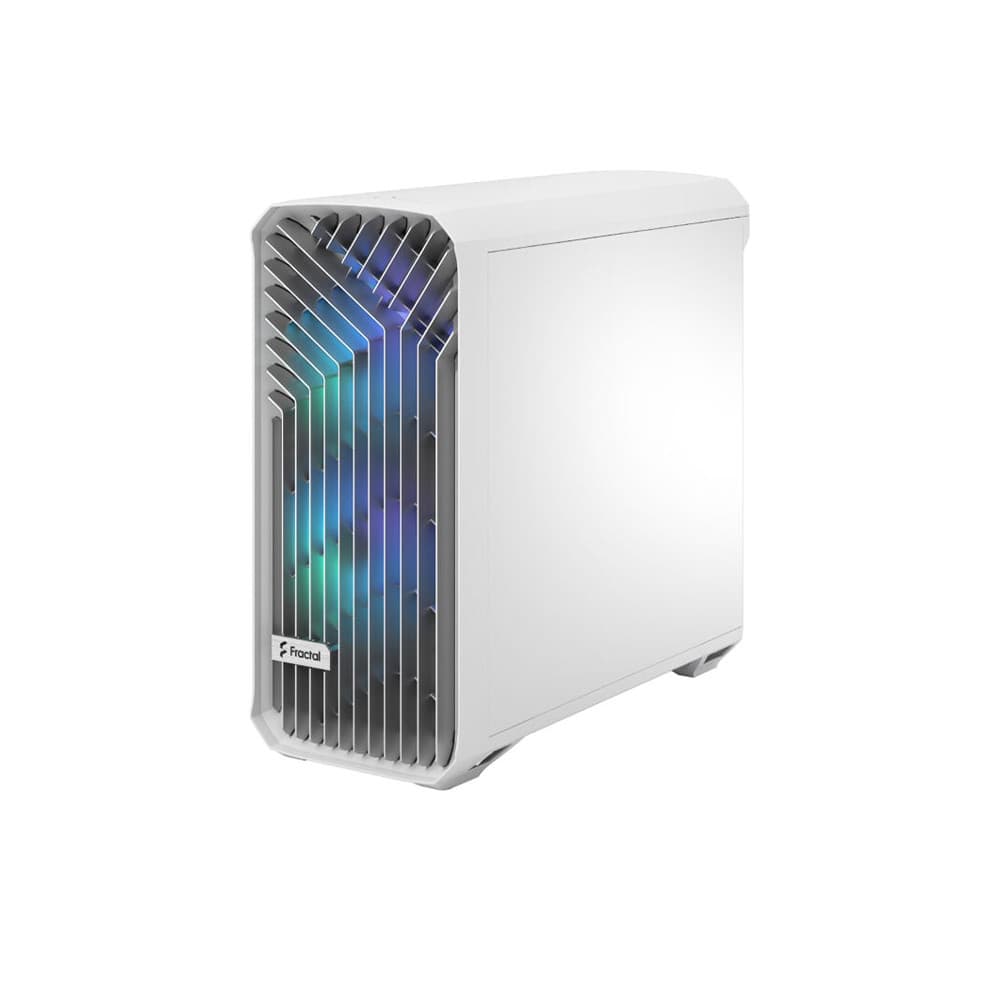 Fractal Design Torrent EATX Mid Tower RGB Tempered Glass Case - White - Image 3