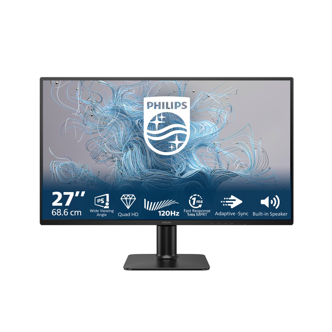 Philips 27E2N2500 27" IPS Quad HD 120Hz 1ms Adaptive Sync Monitor - Image 1