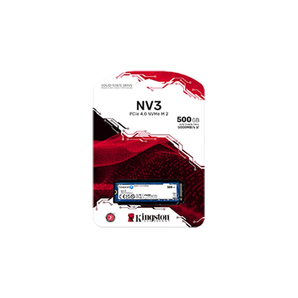 Kingston NV3 500GB M.2 NVMe PCIe 4.0 SSD/Solid State Drive - Image 3