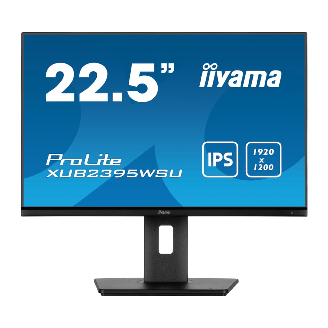 iiyama ProLite XUB2395WSU 23" IPS WUXGA 16:10 Height Adjustable Monitor with Speakers - Image 1