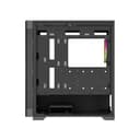 Vida Zephyr V2 Micro-ATX ARGB Tempered Glass Gaming PC Case - Black thumbnail 4