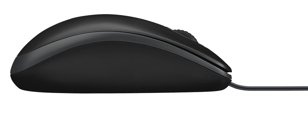 Logitech B100 Wireless Ambidextrous Mouse Black - 910-003357 - Image 5