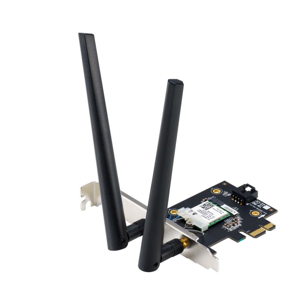 ASUS PCE-BE6500 WiFi 7 PCI-E 2 External Antennas WPA3 WiFi Adapter - Image 2