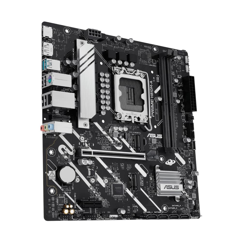 ASUS PRIME H810M-A-CSM  DDR5 micro ATX LGA 1851 Motherboard - Image 7