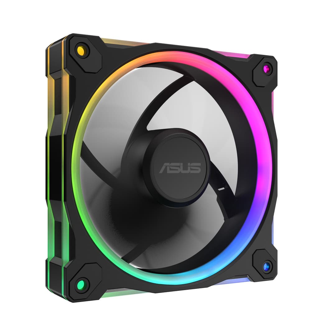 ASUS Prime MR120 ARGB 120mm PC Fan Triple Pack - Black - Image 8