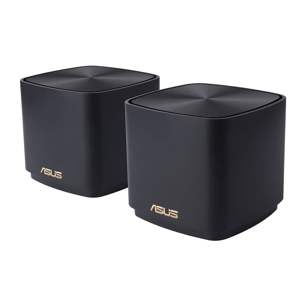 ASUS ZenWiFi XD4 Plus Dual-band Wi-Fi 6 Home Mesh System Black - 2 Pack - Image 1