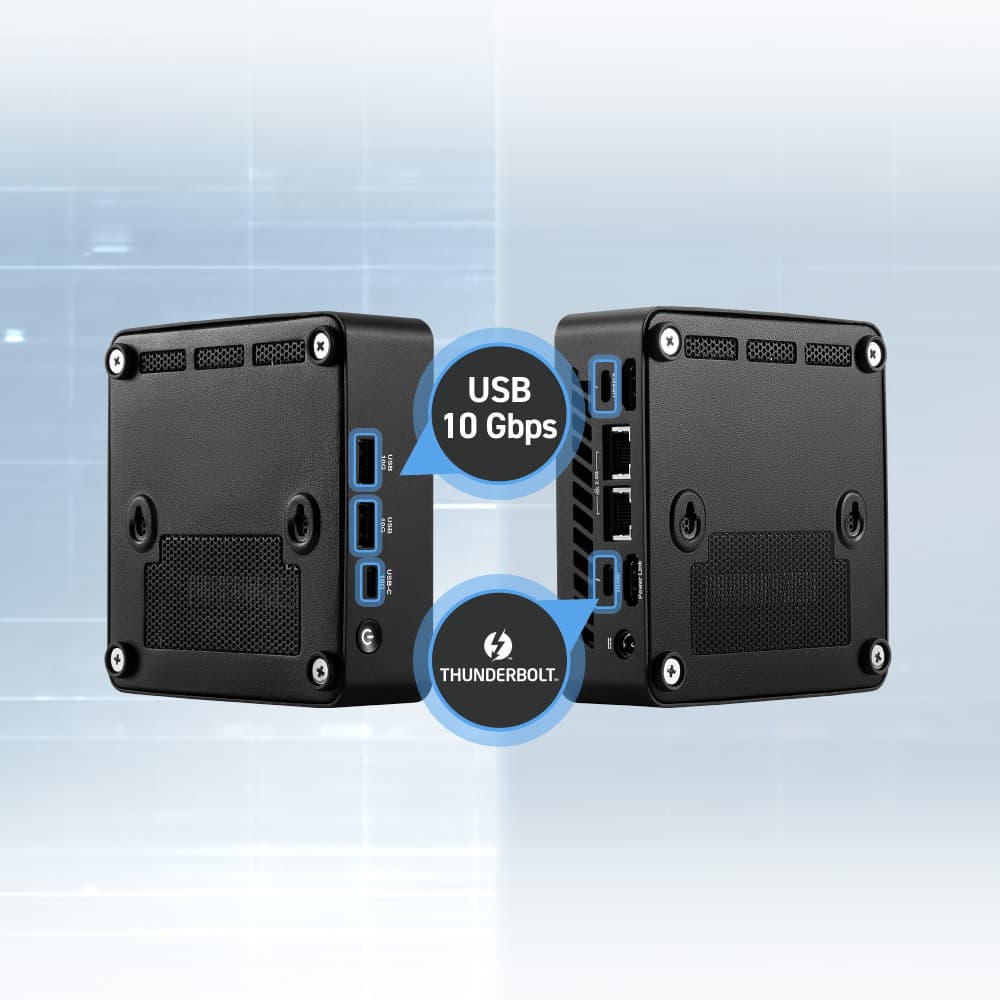 MSI Cubi NUC AI 1UMG Intel Core Ultra 7 155H NO RAM NO Storage NO OS Barebone SFF Mini Desktop PC - Image 10
