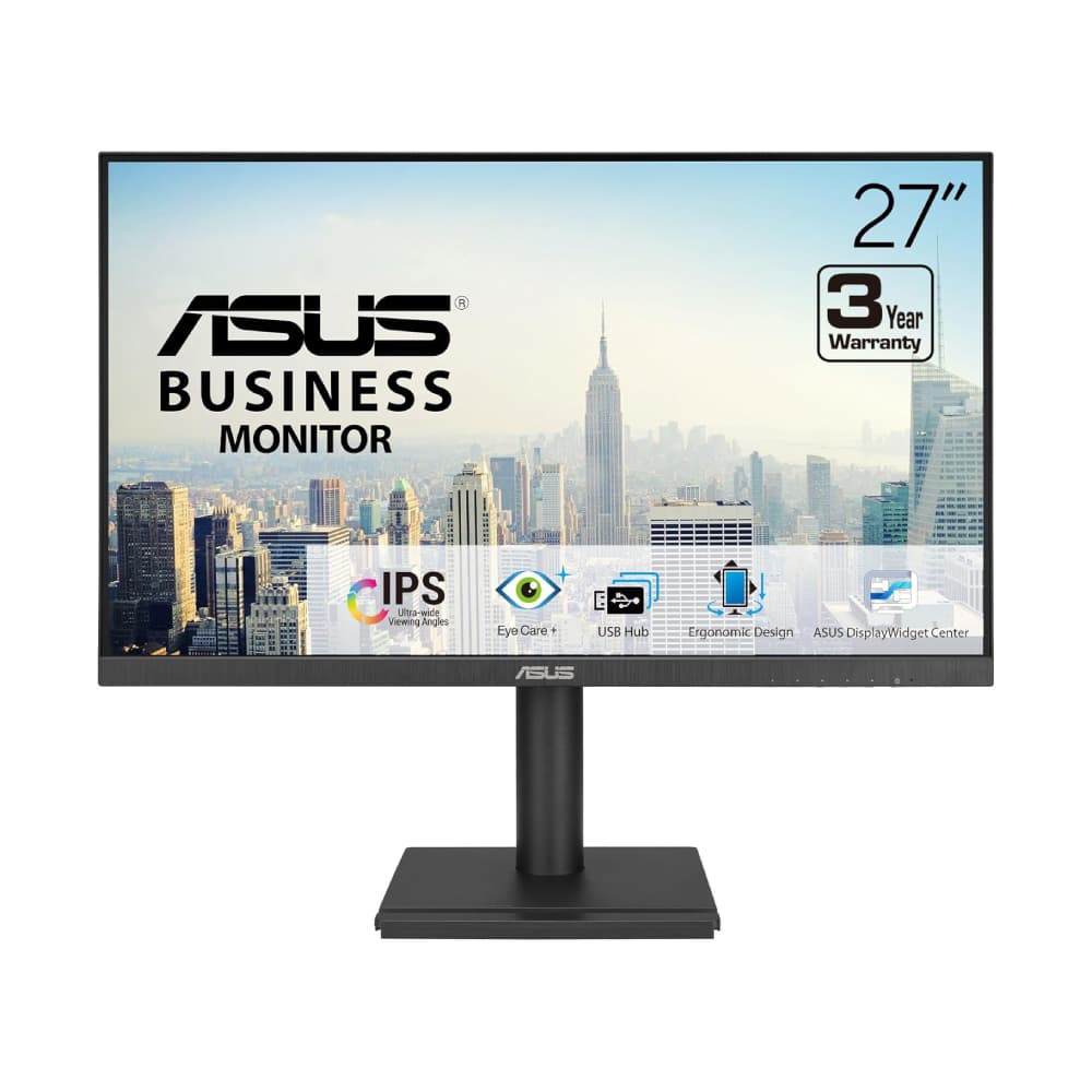 ASUS VA27DQFS 27" Full HD IPS 100 Hz 1 ms Height Adjustable Built-In Speakers Monitor - Image 2