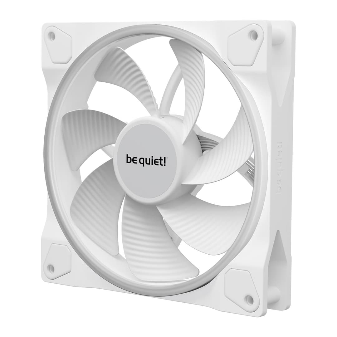 be quiet! Light Wings 140mm ARGB Reverse PWM Case Fan - White - Image 3