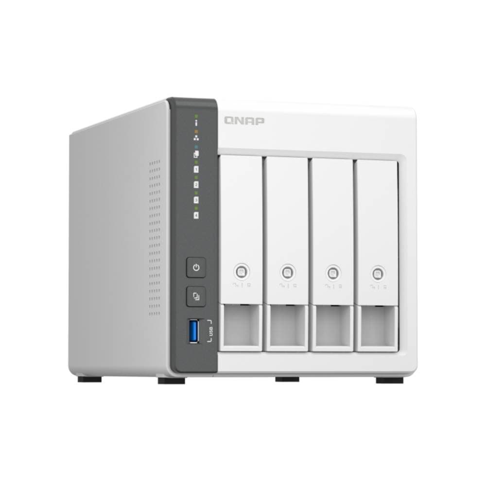 QNAP TS-433-4G ARM Cortex-A55 4GB RAM 4 Bay NAS Servers Tower - Image 3