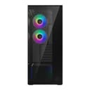 Arctic Xtender ARGB Mirror Tempered Glass Mid Tower PC Case - Black thumbnail 2