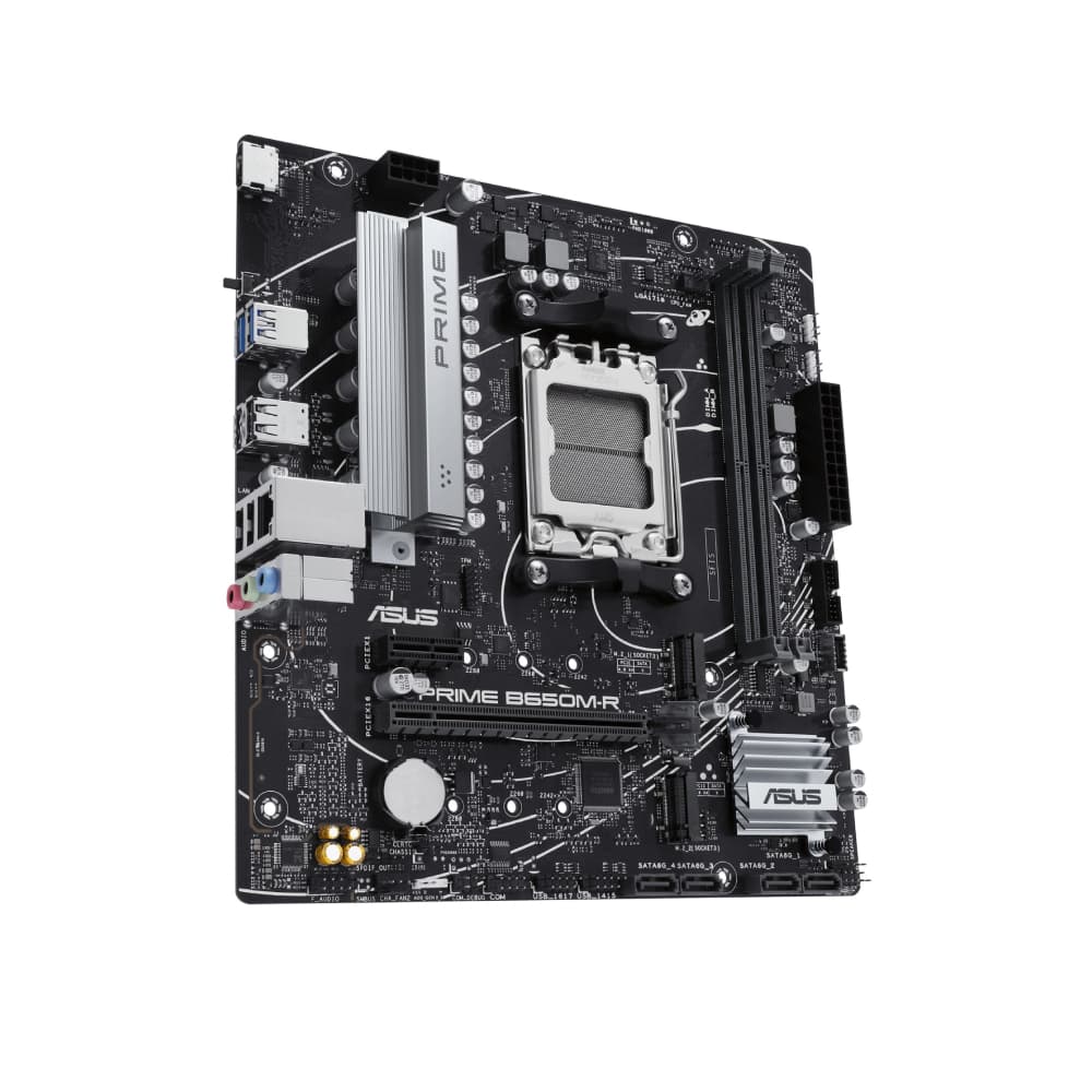 ASUS PRIME B650M-R AMD B650 Micro-ATX Socket AM5 Motherboard - Image 2