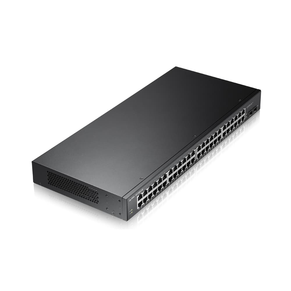 Zyxel GS1900-48-GB0102F 100 Gbit/s Rack Mountable Managed 48 x Gigabit Ethernet RJ45+SFP Ports Network Switch - Image 2