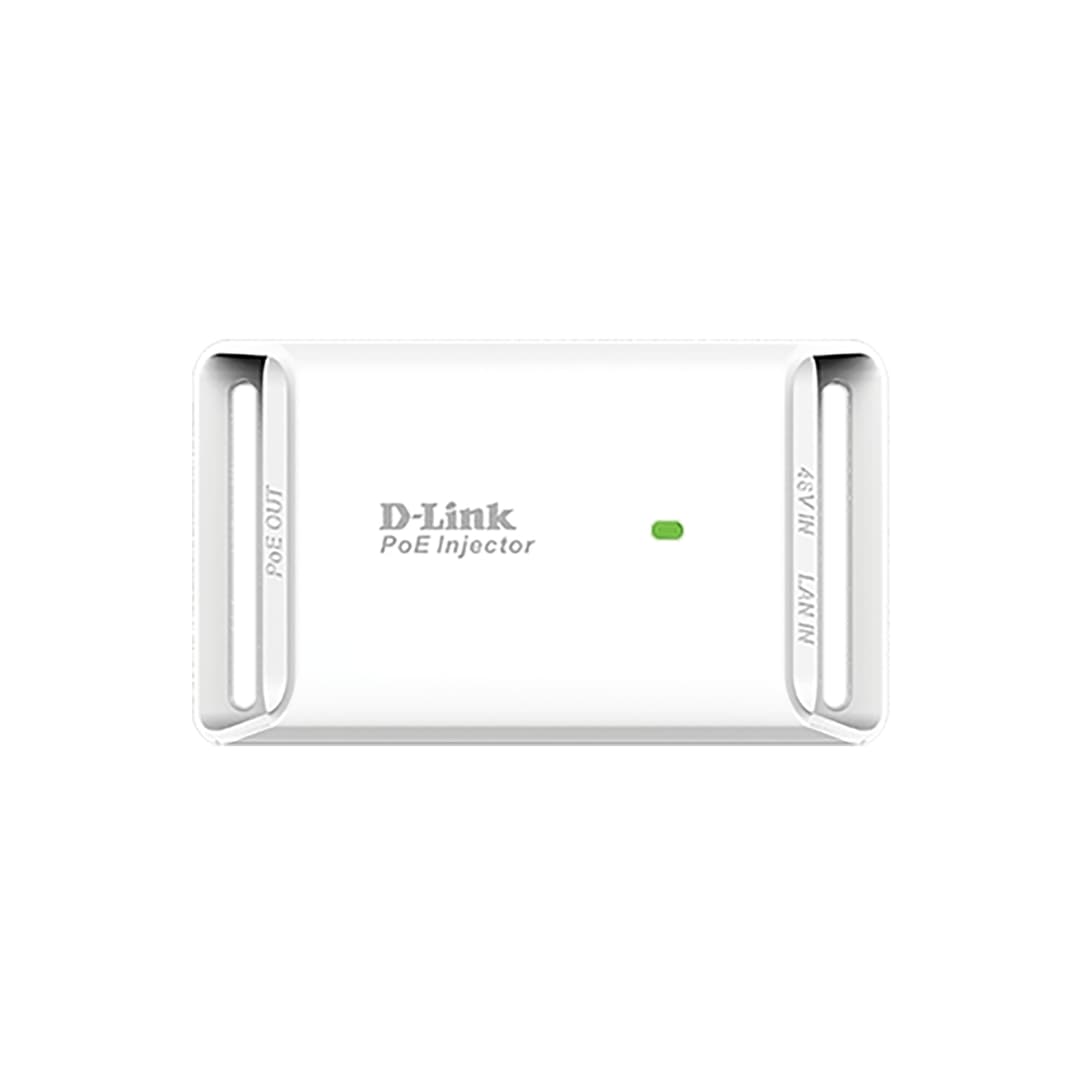 D-Link DPE-101GI Gigabit PoE Injector IEEE 802.3af RJ-45 In/Out 19.2W - Image 1