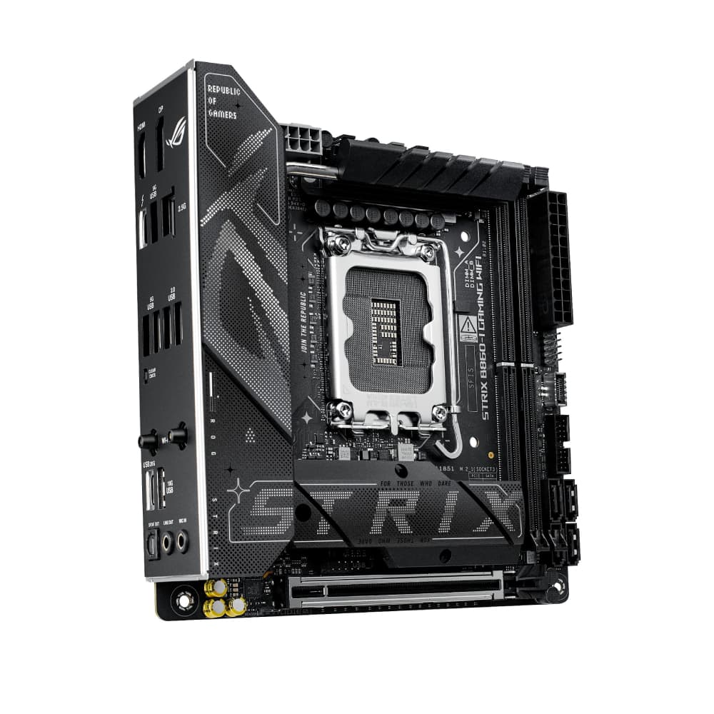 ASUS ROG STRIX B860-I GAMING WIFI Mini ITX LGA 1851 Motherboard - Image 7