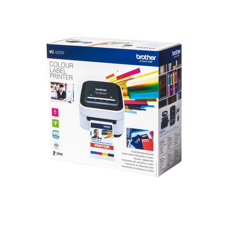Brother VC 500W USB Label Printer - Image 4