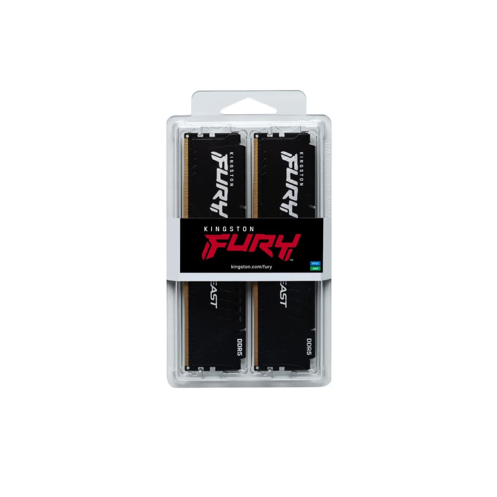 Kingston FURY Beast KF560C30BBEK2-32 32GB (2 x 16GB) 6000MHz DDR5 (Kit of 2) Desktop RAM - Image 5