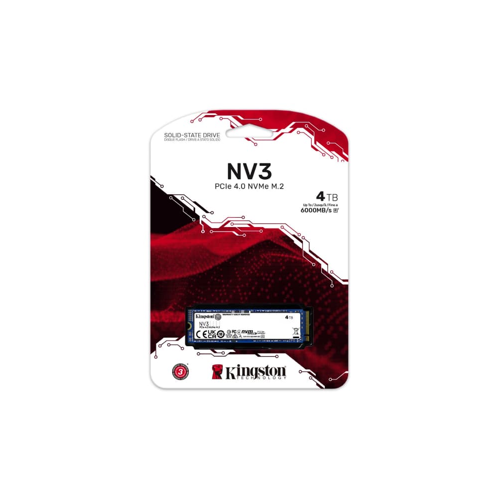 Kingston NV3 4TB M.2 NVMe PCIe 4.0 SSD - Image 3