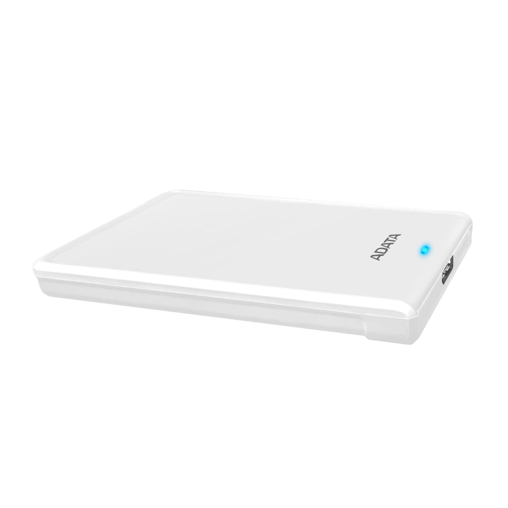 ADATA HV620S Slim 1TB 2.5" USB 3.2 External Hard Drive - White - Image 4