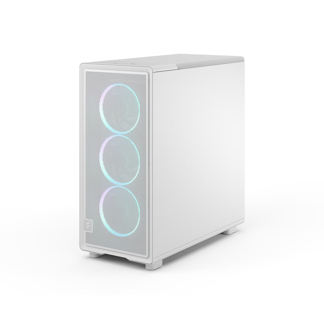 Fractal Design Epoch ATX Mid Tower Gaming PC Case - White TG RGB Clear - Image 4