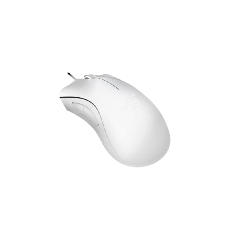 Razer DeathAdder Essential USB Type-A Wired Optical Gaming Mouse - White - Image 3