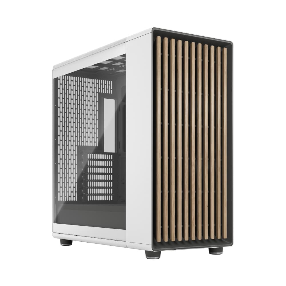 Fractal Design North XL Full Tower Tempered Glass PC Case Chalk White Clear Tint - Image 1