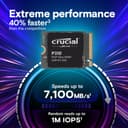 Crucial P310 2 TB M.2 NVMe 7100 MB/s Internal SSD thumbnail 4