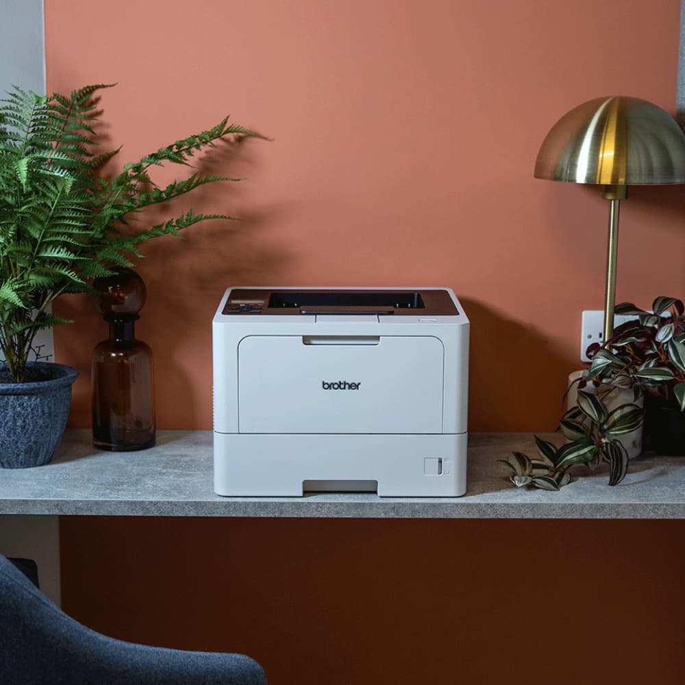 Brother HL-L5210DW 1200 x 1200 dpi A4 Wireless Mono Laser Printer - White - Image 5
