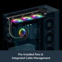 Arctic Liquid Freezer III Pro 360 ARGB Intel/AMD AIO Liquid Cooler - Black thumbnail 6