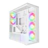 Arctic Xtender ARGB Tempered Glass w/ Vertical GPU Mount Mid Tower PC Case - White