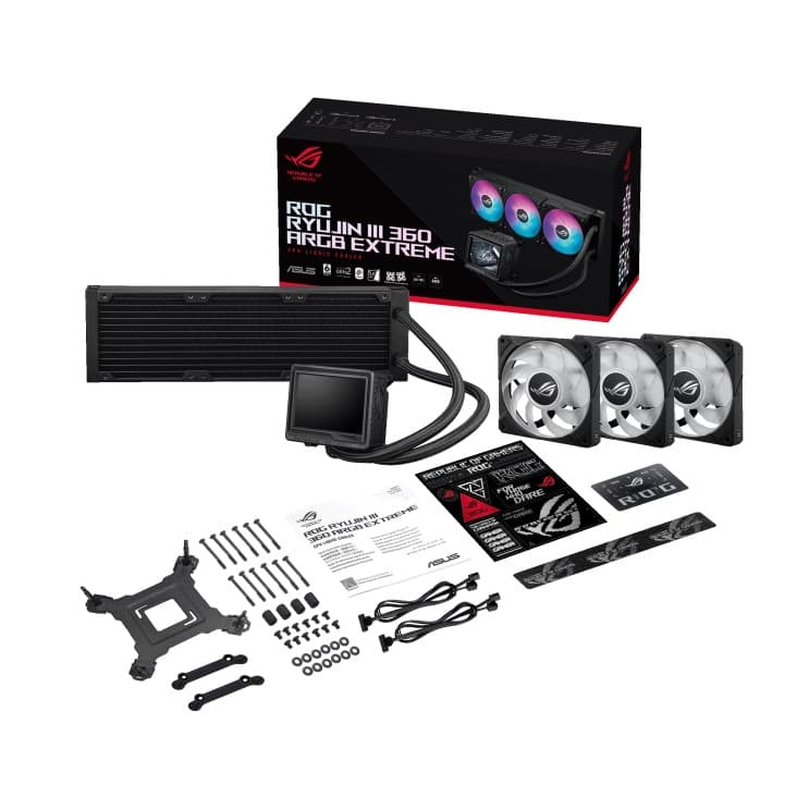 ASUS ROG Ryujin III 360 ARGB Extreme All-In-One Liquid CPU Cooler - 90RC0131-M0EAY0 - Image 7
