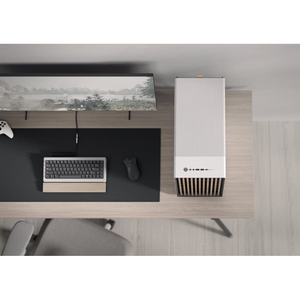 Fractal Design North XL Full Tower Tempered Glass PC Case Chalk White Clear Tint - Image 3