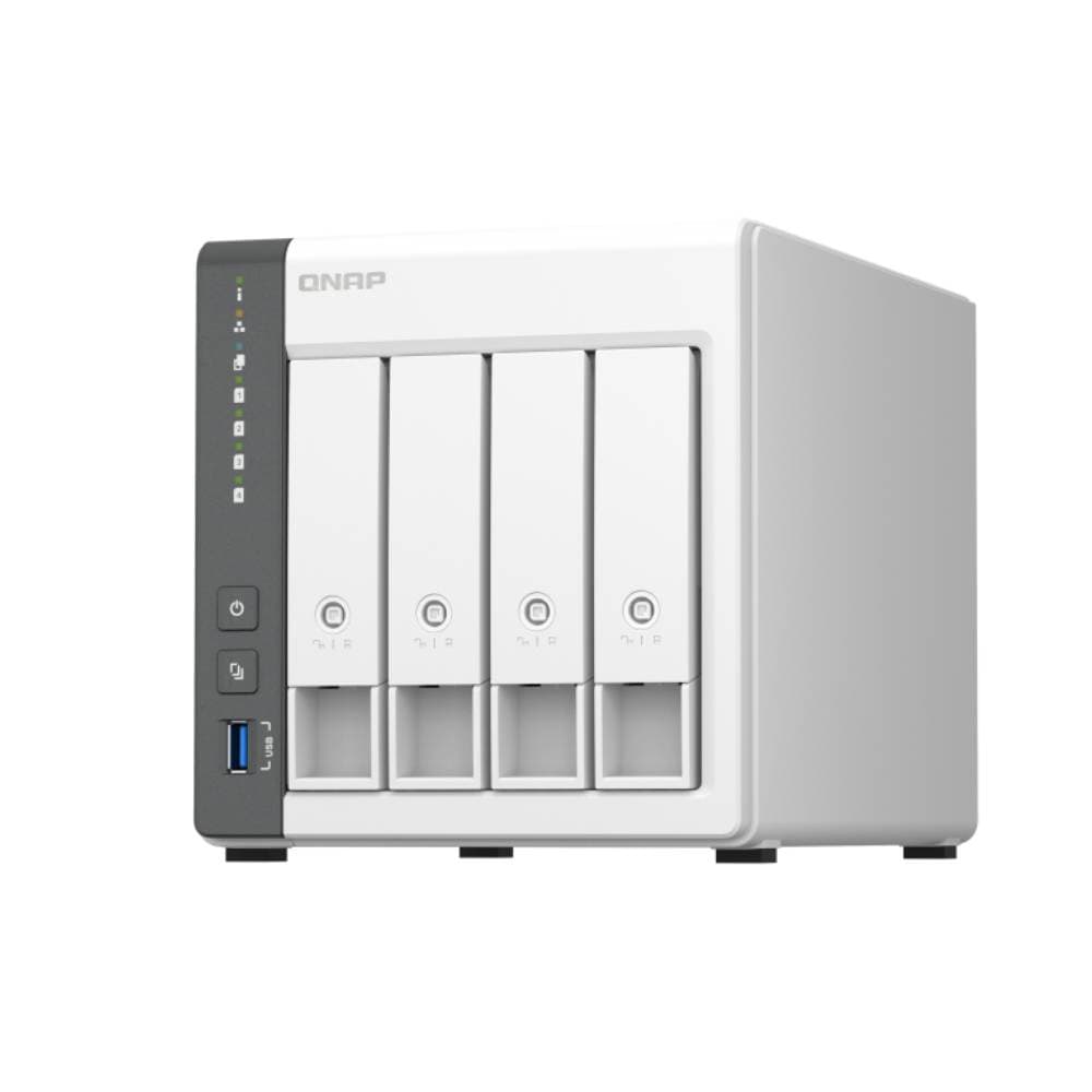 QNAP TS-433-4G ARM Cortex-A55 4GB RAM 4 Bay NAS Servers Tower - Image 2