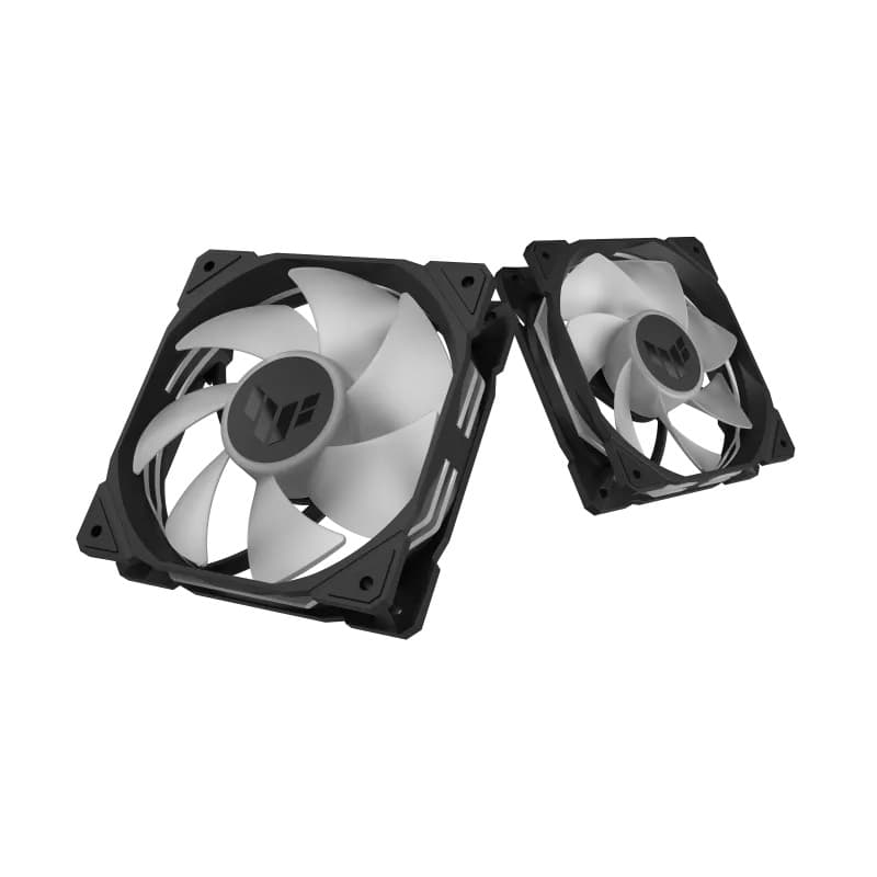 ASUS TUF Gaming TR120 ARGB Case Fan - Black 3-Pack - Image 7