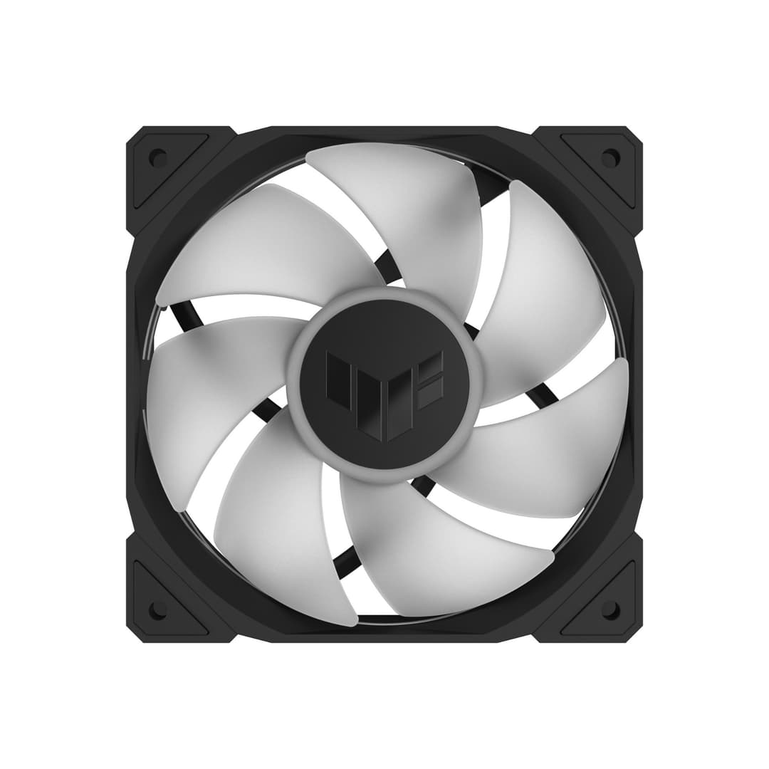 ASUS TUF Gaming TR120 ARGB Case Fan - Black 3-Pack - Image 4