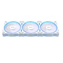 ASUS Prime MR120 ARGB 120mm Reverse PC Fan Triple Pack - White thumbnail 3