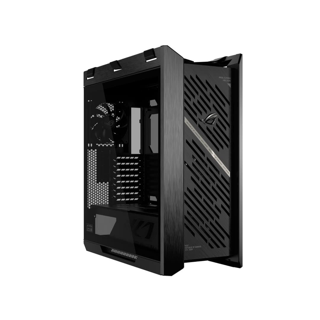 ASUS ROG STRIX HELIOS II Dual Tempered Glass Mid-Tower Gaming PC Case - Black - Image 1