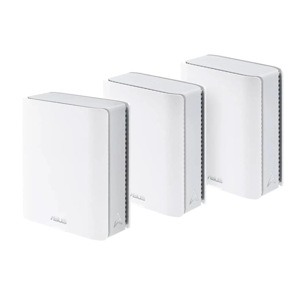 ASUS ZenWiFi BT10 Tri-Band Home WiFi 7 System Mesh Router White - Triple Pack - Image 1