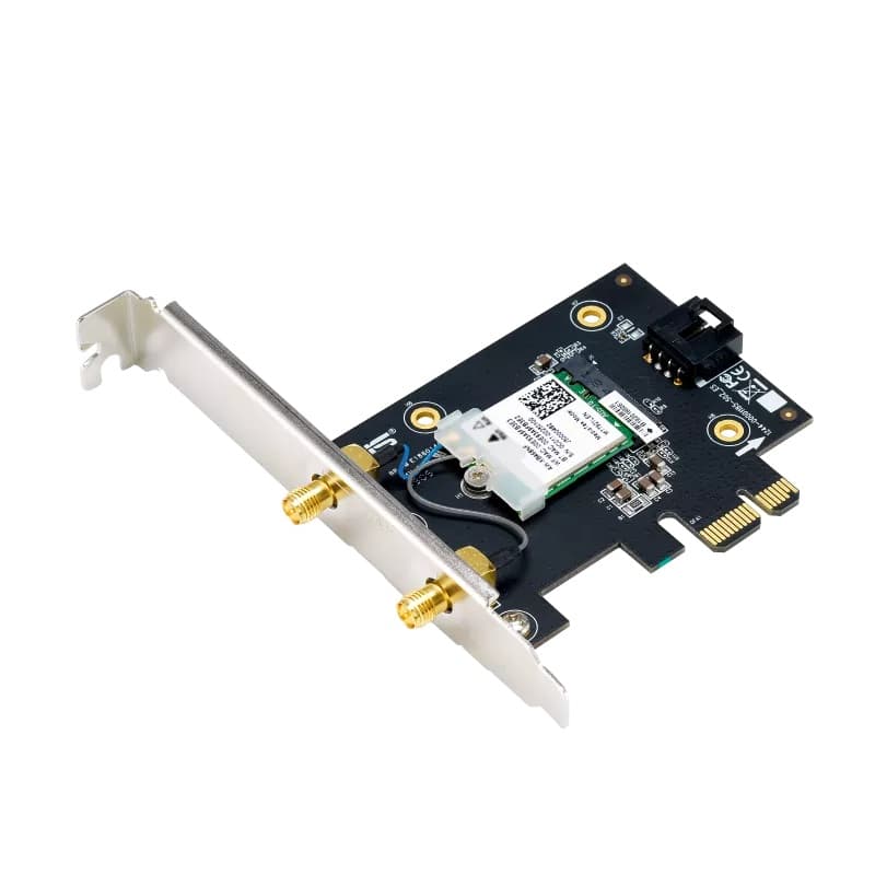 ASUS PCE-BE6500 WiFi 7 PCI-E 2 External Antennas WPA3 WiFi Adapter - Image 8
