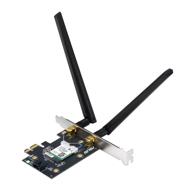 ASUS PCE-BE6500 WiFi 7 PCI-E 2 External Antennas WPA3 WiFi Adapter - Image 9