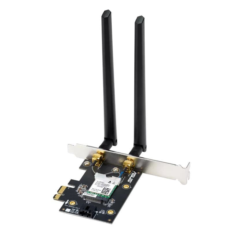 ASUS PCE-BE6500 WiFi 7 PCI-E 2 External Antennas WPA3 WiFi Adapter - Image 10